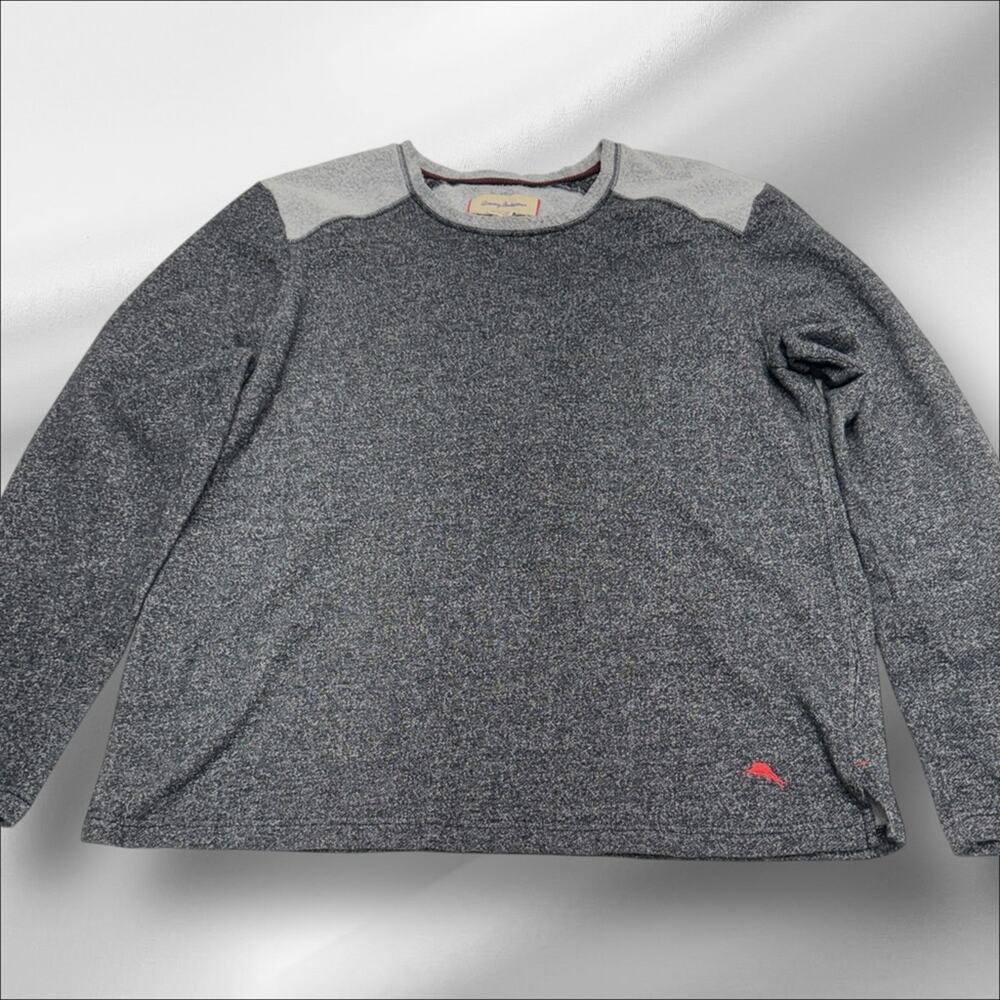 TOMMY BAHAMA Men’s XL Gray Casual Crewneck Sweatshirt